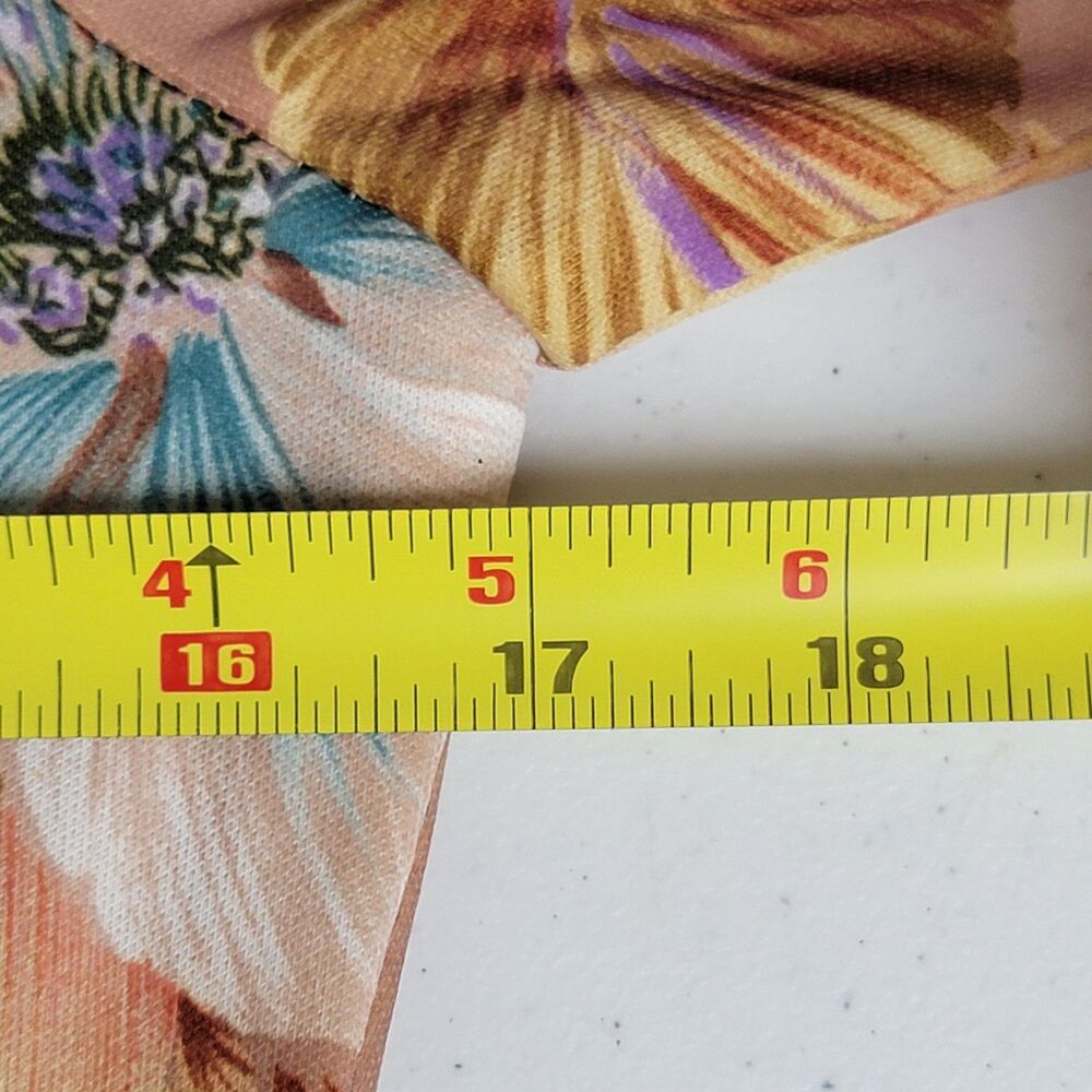 70s Style Midi Dress Women's 6 Handmade Floral Disco Hippie Retro Boho Cottage - Picture 5 of 7